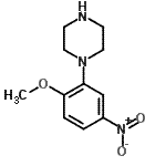 CAS#: 58315-37-0, 1-(2-Methoxy-5-Nitrophenyl)Piperazine