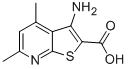 CAS#: 58327-76-7, 3-Amino-4,6-Dimethylthieno[2,3-b]Pyridine-2-Carboxylic Acid