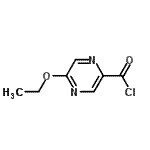 CAS#: 58333-67-8, 5-Ethoxy-2-Pyrazinecarbonyl Chloride