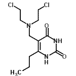 CAS#: 58371-00-9, 5-{[Bis(2-Chloroethyl)Amino]Methyl}-6-Propyl-2,4(1H,3H)-Pyrimidinedione