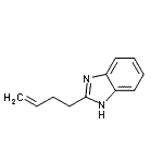CAS 登录号：5838-57-3， 2-(3-丁烯-1-基)-1H-苯并咪唑