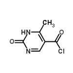 CAS#: 583883-61-8, 6-Methyl-2-Oxo-1,2-Dihydro-5-Pyrimidinecarbonyl Chloride