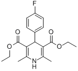 CAS#: 58395-00-9, Diethyl 1,4-dihydro-2,6-dimethyl-4-(4-fluorophenyl)-3,5-pyridinedicarboxylate
