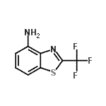 CAS 登录号：58460-21-2， 2-(三氟甲基)-1,3-苯并噻唑-4-胺