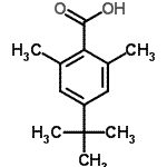 CAS#: 58537-98-7, 2,6-Dimethyl-4-(2-Methyl-2-Propanyl)Benzoic Acid