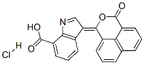 CAS#: 58556-60-8, 3-(3-Oxo-1H,3H-Naphtho[1,8-cd]Pyran-1-Ylidene)-3H-Indole-7-Carboxylic Acid Hydrochloride