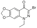 CAS#: 58561-09-4, 3-Bromo-1-Ethyl-1,4-Dihydro[1,3]Dioxolo[4,5-g]Cinnolin-4-One