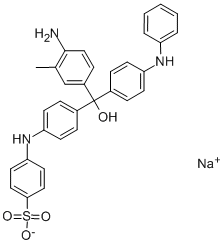 CAS#: 58569-23-6, [[4-[(4-Amino-m-Tolyl)[4-(Phenylimino)Cyclohexa-2,5-Dien-1-Ylidene]Methyl]Phenyl]Amino]Benzenesulphonic Acid
