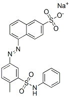 CAS#: 5858-92-4, Sodium 5-[[3-(Anilinosulphonyl)-4-Methylphenyl]Azo]Naphthalene-2-Sulphonate