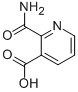 CAS 登录号：5860-70-8， 2-(氨基羰基)烟酸