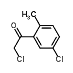 CAS 登录号：58657-28-6， 2-氯-1-(5-氯-2-甲基苯基)乙酮