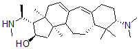 CAS 登录号：58672-77-8， (20S)-3beta-(二甲基氨基)-4,4,14-三甲基-20-(甲基氨基)-beta(9a)-高-19-去甲-5alpha-孕甾-9(11),9alpha-二烯-16alpha-醇