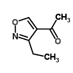 CAS 登录号：58752-02-6， 1-(3-乙基-1,2-恶唑-4-基)乙酮