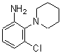 CAS#: 58785-06-1, 3-Chloro-2-(1-Piperidinyl)Aniline