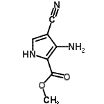 CAS#: 587868-21-1, Methyl 3-Amino-4-Cyano-1H-Pyrrole-2-Carboxylate