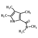 CAS#: 58803-91-1, N,N,3,4,5-Pentamethyl-1H-Pyrrole-2-Carboxamide