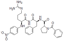 CAS#: 58840-30-5, Benzoyl-prolyl-phenylalanyl-arginine-p-nitroanilide