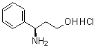 CAS 登录号：58852-38-3， (3R)-3-氨基-3-苯基-1-丙醇盐酸盐(1:1)