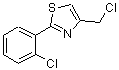 CAS 登录号：588676-51-1， 4-(氯甲基)-2-(2-氯苯基)-1,3-噻唑