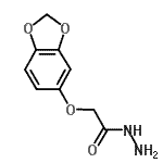 CAS 登录号：588680-00-6， 2-(1,3-苯并二氧戊环-5-基氧基)乙酰肼
