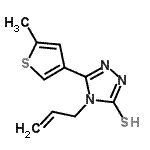 CAS#: 588680-35-7, 4-Allyl-5-(5-Methyl-3-Thienyl)-4H-1,2,4-Triazole-3-Thiol