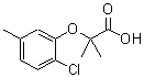 CAS 登录号：588692-86-8， 2-(2-氯-5-甲基苯氧基)-2-甲基丙酸