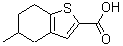 CAS#: 588698-05-9, 5-Methyl-4,5,6,7-Tetrahydro-1-Benzothiophene-2-Carboxylic Acid