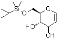 CAS 登录号：58871-09-3， 6-O-(叔丁基二甲基硅烷基)-D-葡萄烯糖