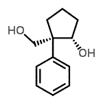 CAS#: 588718-91-6, (1S,2R)-2-(Hydroxymethyl)-2-Phenylcyclopentanol