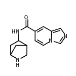 CAS#: 588724-68-9, N-(2-Azabicyclo[2.2.1]Hept-5-Yl)Imidazo[1,5-a]Pyridine-7-Carboxamide