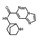 CAS#: 588726-07-2, N-(2-Azabicyclo[2.2.1]Hept-6-Yl)Imidazo[1,2-c]Pyrimidine-7-Carboxamide