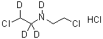 CAS#: 58880-33-4, Bis(2-Chloroethyl)Amine-D4 Hydrochloride