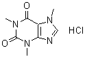 CAS#: 5892-18-2, 3,7-Dihydro-1,3,7-Trimethyl-1H-Purine-2,6-Dione Monohydrochloride