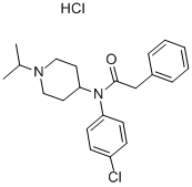 CAS#: 58934-46-6, N-(4-Chlorophenyl)-N-(1-Isopropyl-4-Piperidyl)Phenylacetamide Monohydrochloride