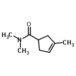 CAS#: 58944-15-3, N,N,3-Trimethyl-3-Cyclopentene-1-Carboxamide