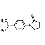 CAS 登录号：58973-34-5， 1-[4-(二甲基氨基)苯基]-2-吡咯烷硫酮