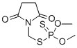 CAS 登录号：58995-44-1， 二硫代磷酸 O,O-二甲基 S-[(2,5-二氧代-1-吡咯烷基)甲基]酯