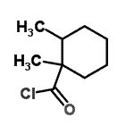 CAS#: 58997-63-0, 1,2-Dimethylcyclohexanecarbonyl Chloride