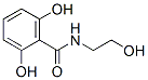 CAS 登录号：59012-57-6， 2,6-二羟基-N-(2-羟基乙基)苯甲酰胺