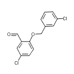 CAS#: 590360-20-6, 5-Chloro-2-[(3-Chlorobenzyl)Oxy]Benzaldehyde