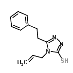 CAS#: 590376-39-9, 4-Allyl-5-(2-Phenylethyl)-4H-1,2,4-Triazole-3-Thiol