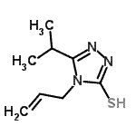 CAS#: 590376-67-3, 4-Allyl-5-Isopropyl-4H-1,2,4-Triazole-3-Thiol