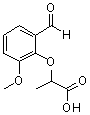 CAS#: 590395-57-6, 2-(2-Formyl-6-Methoxyphenoxy)Propanoic Acid