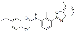 CAS#: 590395-94-1, N-[3-(5,7-Dimethyl-2-Benzoxazolyl)-2-Methylphenyl]-2-(4-Ethylphenoxy)-Acetamide