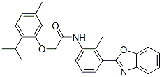 CAS#: 590395-98-5, N-[3-(2-Benzoxazolyl)-2-Methylphenyl]-2-[5-Methyl-2-(Isopropyl)Phenoxy]-Acetamide