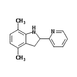 CAS#: 591757-63-0, 4,7-Dimethyl-2-(2-Pyridinyl)Indoline