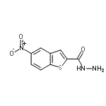 CAS#: 591761-80-7, 5-Nitro-1-Benzothiophene-2-Carbohydrazide