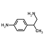 CAS#: 59182-62-6, 4-(1-Amino-2-Propanyl)Aniline