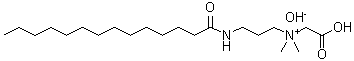 CAS#: 59272-84-3, (Carboxymethyl)Dimethyl-3-[(1-Oxotetradecyl)Amino]Propylammonium Hydroxide