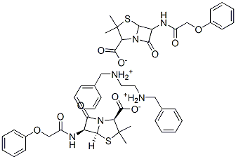 CAS 登录号：5928-84-7， 苄星青霉素 V